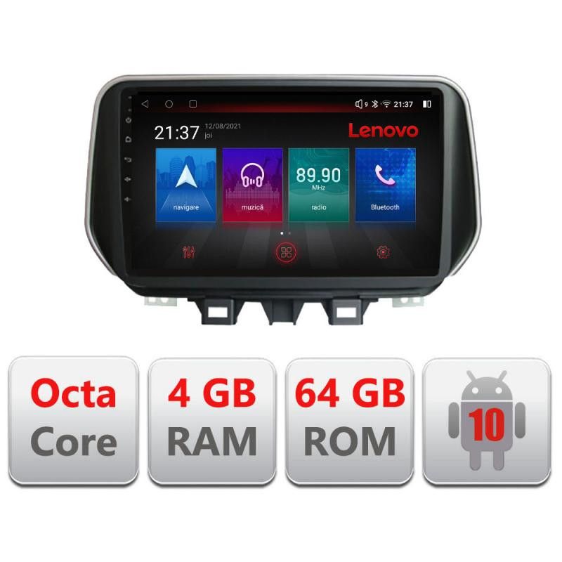 Navigatie HHyundai Tucson 2019- E-1135 Octa Core cu Android Radio Bluetooth Internet GPS WIFI DSP 4+64GB 4G