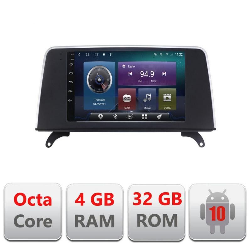 Navigatie BMW X5 X6 2007-2009 CCC Octa Core cu Android Radio Bluetooth Internet GPS WIFI 4+32GB 4+32 Kit-x5-ccc+EDT-E4