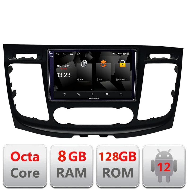 Navigatie Ford Transit 2019- varianta radio cd simplu Android Octa Core Qualcomm 2K Qled 8+128 DTS DSP 360 4G Optical