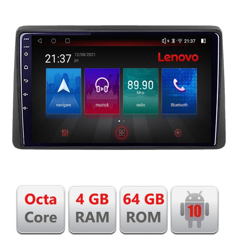 Navigatie Dacia Duster 2023- Android radio gps internet Octa Core 4+64 LTE KIT-duster2023+EDT-E509-PRO