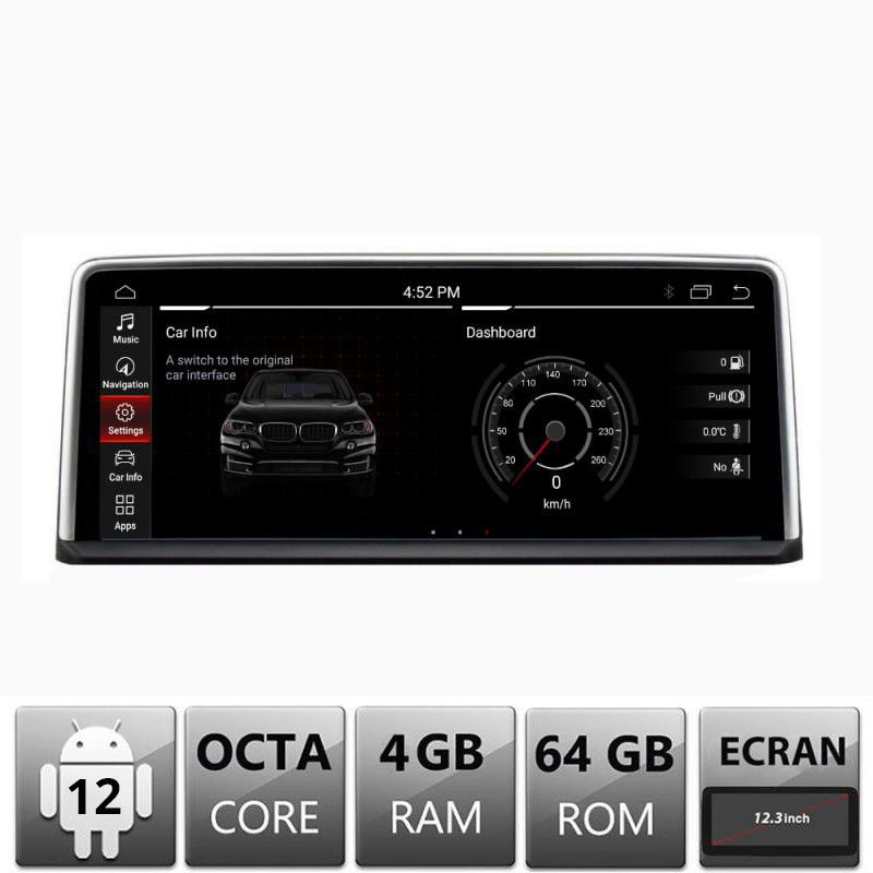 Navigatie BMW X1 F48 2014-2016 cu ecran NBT Android ecran 12.3