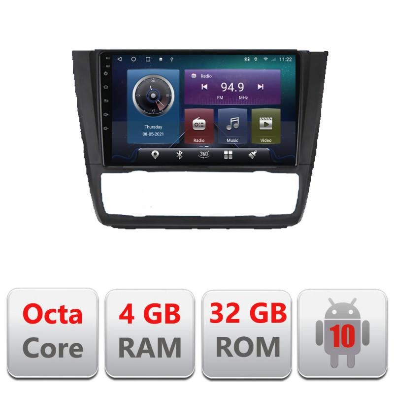 Navigatie BMW Seria 1 E87 C-bmw117 Octa Core cu Android Radio Bluetooth Internet GPS WIFI 4+32GB