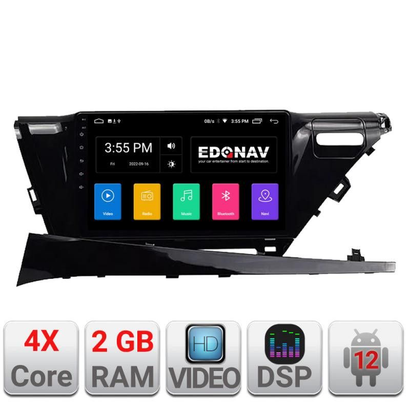 Navigatie Toyota Camry 2017-2021 V1 Android radio gps internet 2+32 kit-camry-2018+EDT-E210v2