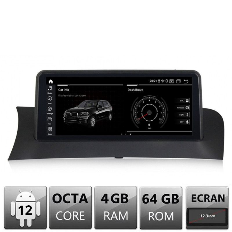 Navigatie BMW X3 X4 F25 F26 2012-2015 cu ecran NBT Android ecran 12.3