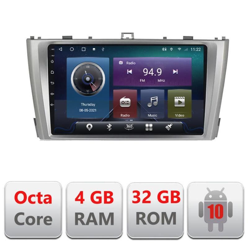 Navigatie Toyota Avensis 2009-2015 C-TY12 Octa Core cu Android Radio Bluetooth Internet GPS WIFI 4+32GB