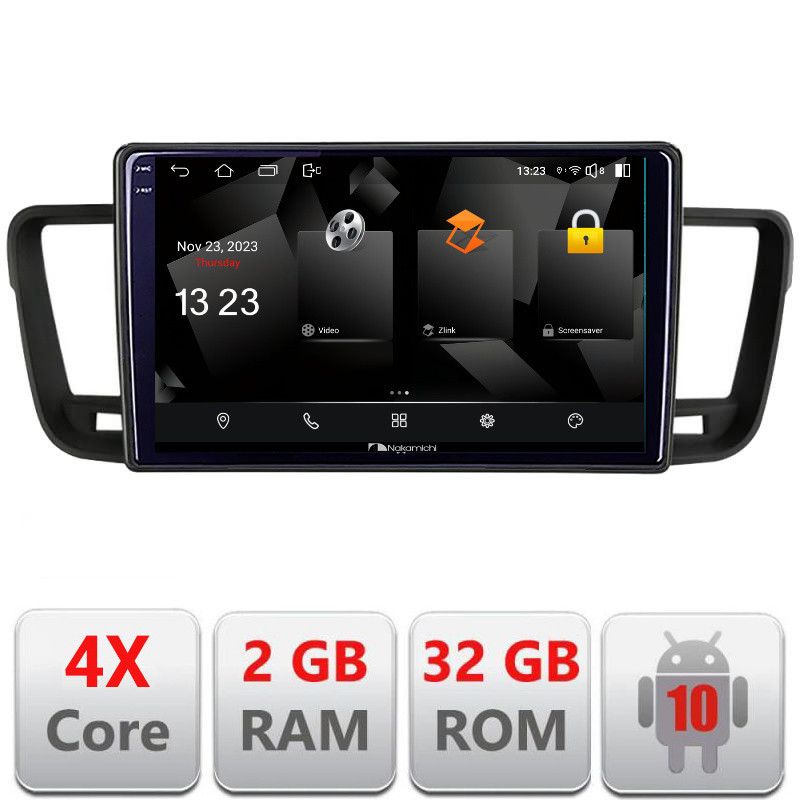 Navigatie Peugeot 508 5230-5637 Android Ecran 720P Quad Core 2+32 carplay android auto