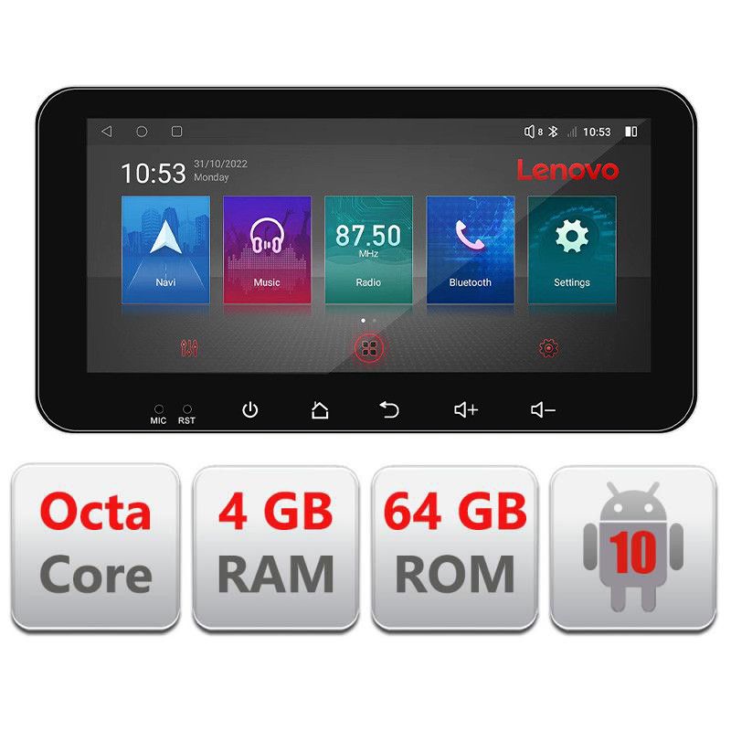 Navigatie Fiat Tipo 2020- Android radio gps internet Octa Core 4+64 LTE ecran de 10.33\' wide Kit-tipo2022+EDT-