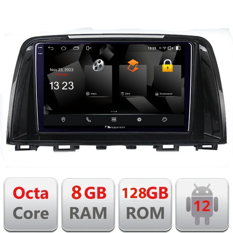 Navigatie Mazda 6 2013-2017 5960Pro-223 Android Octa Core Qualcomm 2K Qled 8+128 DTS DSP 360 4G Optical