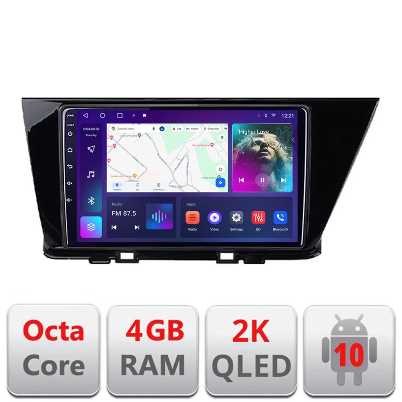 Navigatie Kia Niro 2017- Android ecran Qled 2K Octa core 4+32 Kit-niro+EDT-E409-2K