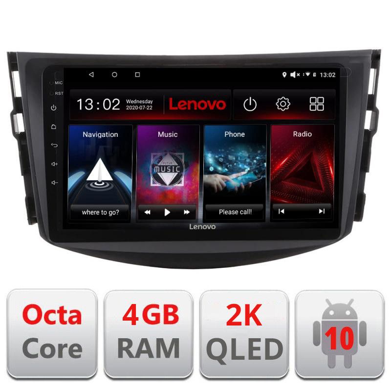 Navigatie Toyota RAV4 2008-2012 L-018, Octacore, 4Gb RAM, 64Gb Hdd, 4G, QLED 2K, DSP, Carplay, Bluetooth