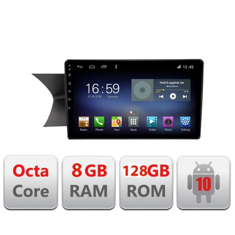 Navigatie Mercedes C W204 NTG4.5 2012-2015 Octa Core cu Android Radio Bluetooth Internet GPS WIFI DSP 8+128GB 4G Kit-w