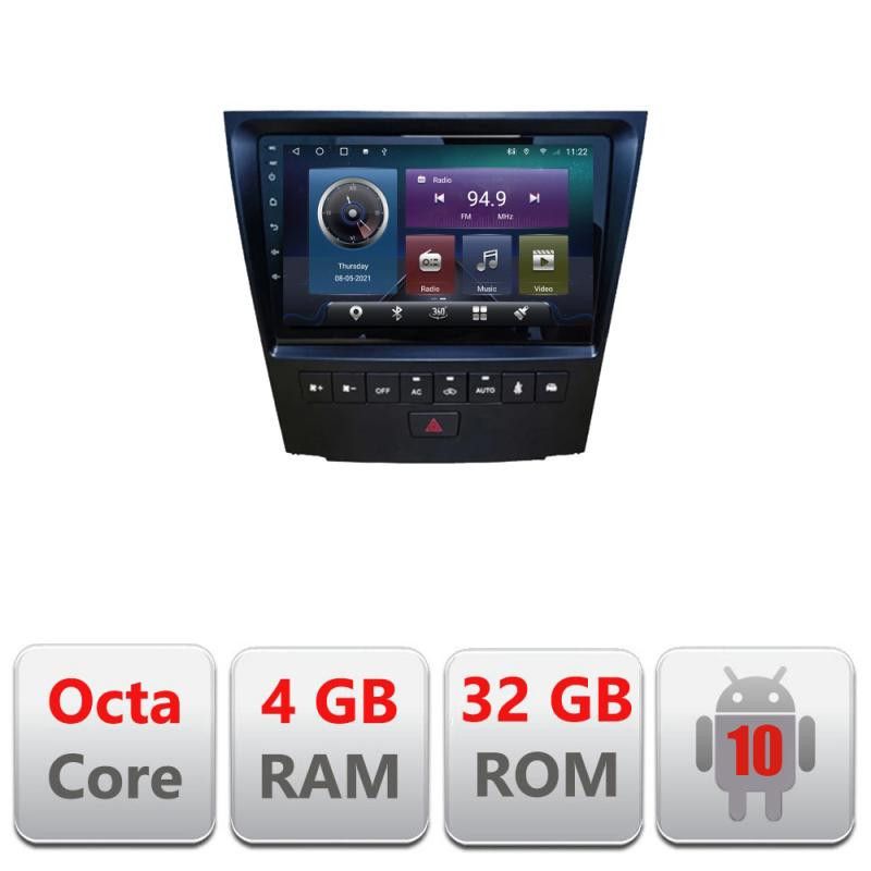 Navigatie Lexus GS-04 2004-2011 C- GS-04 Octa Core cu Android Radio Bluetooth Internet GPS WIFI 4+32GB