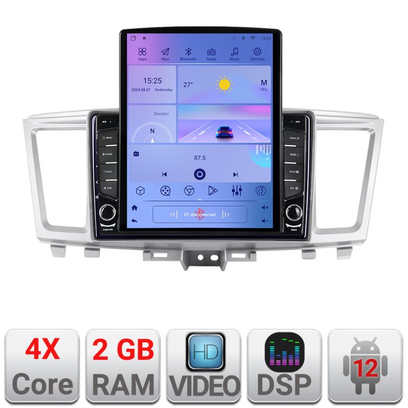 Navigatie Infinity QX60 2014-2020 Android radio gps internet quad core 2+32 ecran vertical 9.7