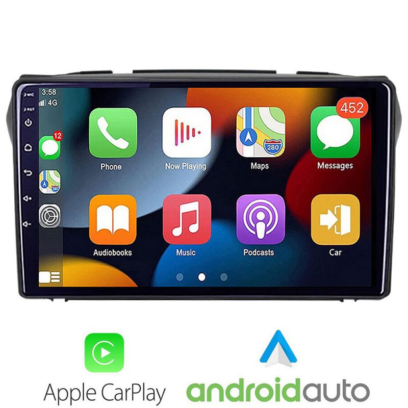 Multimedia MP5 Carplay Android auto Suzuki Alto 2009-2016 radio bluetooth camera KIT-alto+EDT-E109