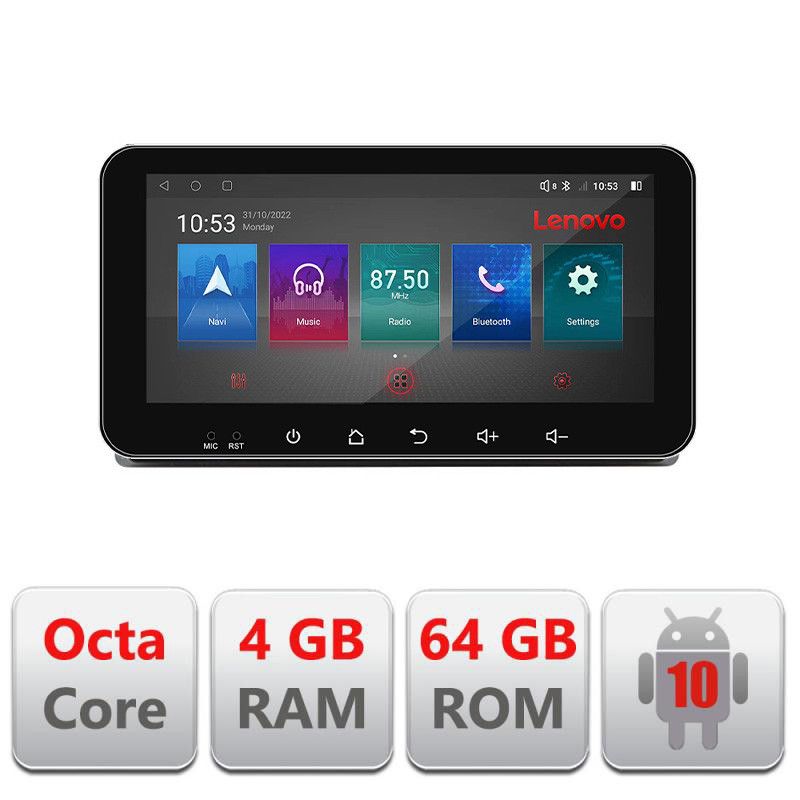 Navigatie Audi A3 8P Quad Core I-049 4+64 ecran 10.33