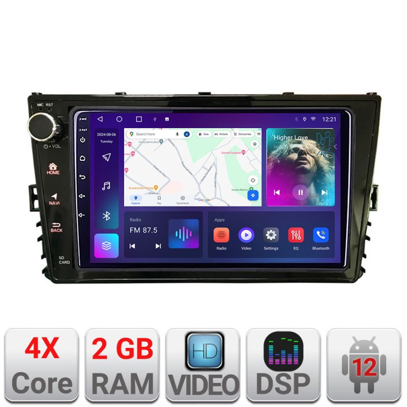 Navigatie VW masini dupa 2018 Android radio gps internet 2+32 kit-vw-universal-2018++EDT-E209v2