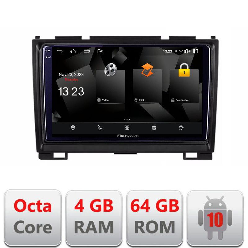 Navigatie Hummer H2 intre anii 2008-2009 Android Octa Core 720p 4+64 DSP 360 camera carplay android auto