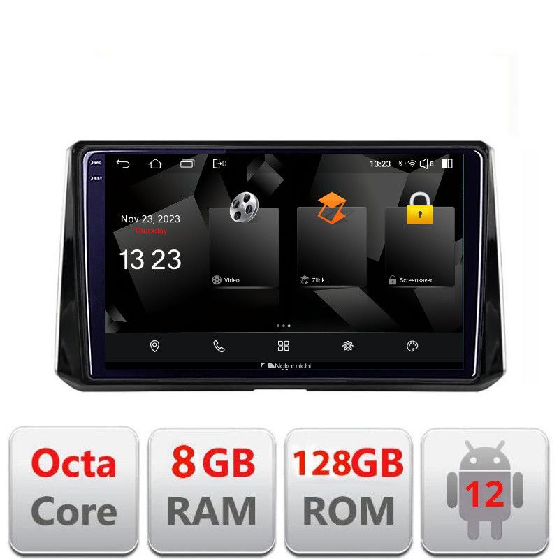 Navigatie Toyota Corolla 2019- 5960Pro-388-levin Android Octa Core Qualcomm 2K Qled 8+128 DTS DSP 360 4G Optical