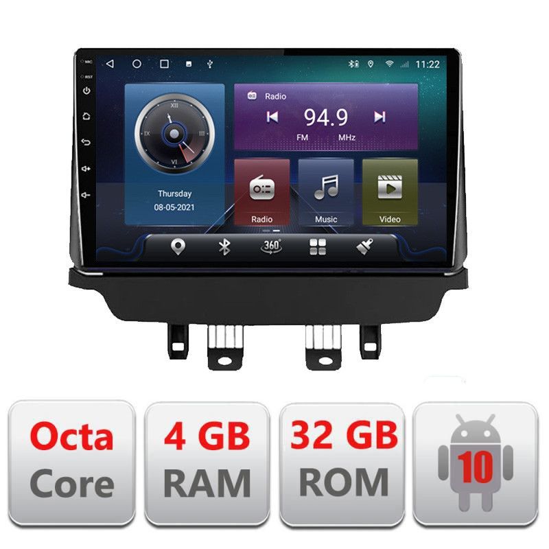 Navigatie Mazda CX-3 Mazda 2 2014-2020 Android radio gps internet Octa core 4+32 kit-cx3+EDT-E409