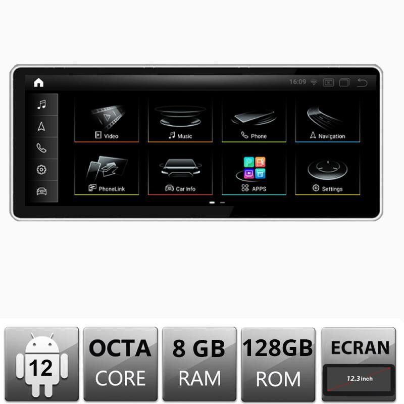 Navigatie Audi A4 A5 MMI3G 2009-2014 Android Octa Core 8+128 12.3