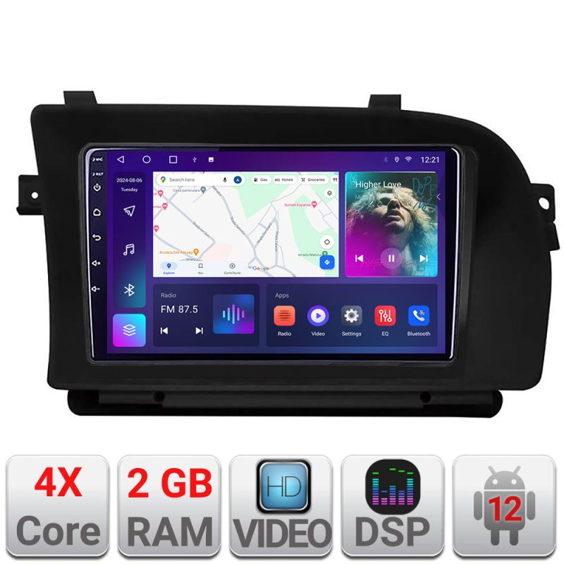 Navigatie S Klass w221 2005-2012 Android radio bluetooth internet 2+32 A-w221-ntg3