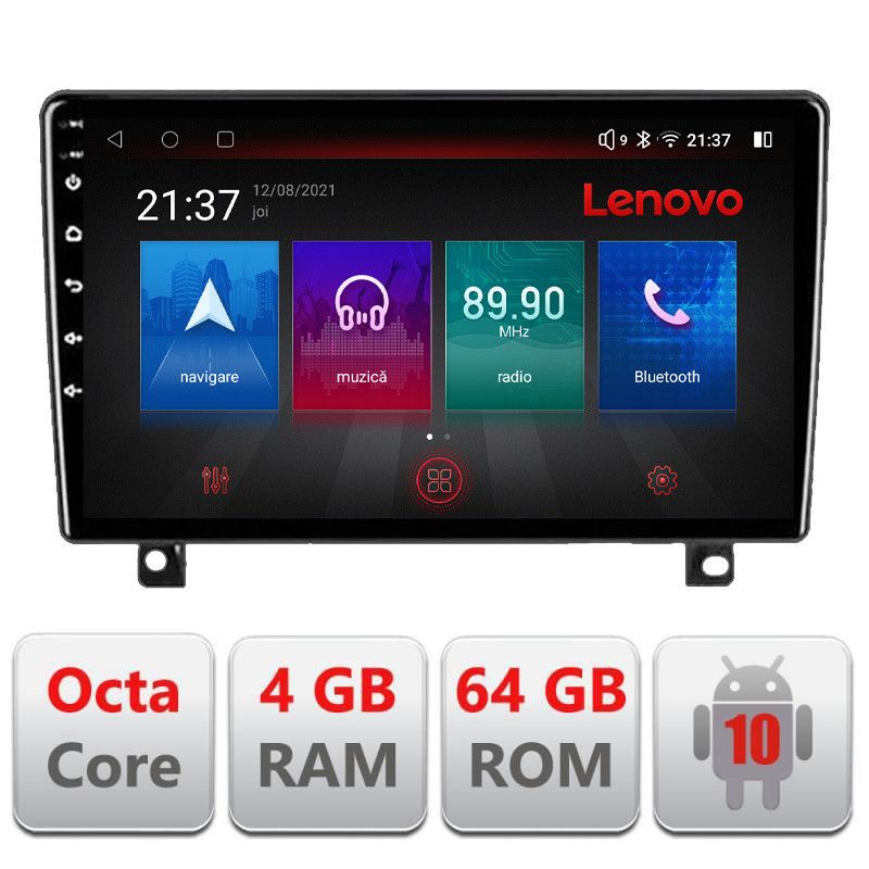 Navigatie Opel Astra H 2006-2015 Android radio gps internet Octa Core 4+64 LTE kit-astra-h+EDT-E509-PRO