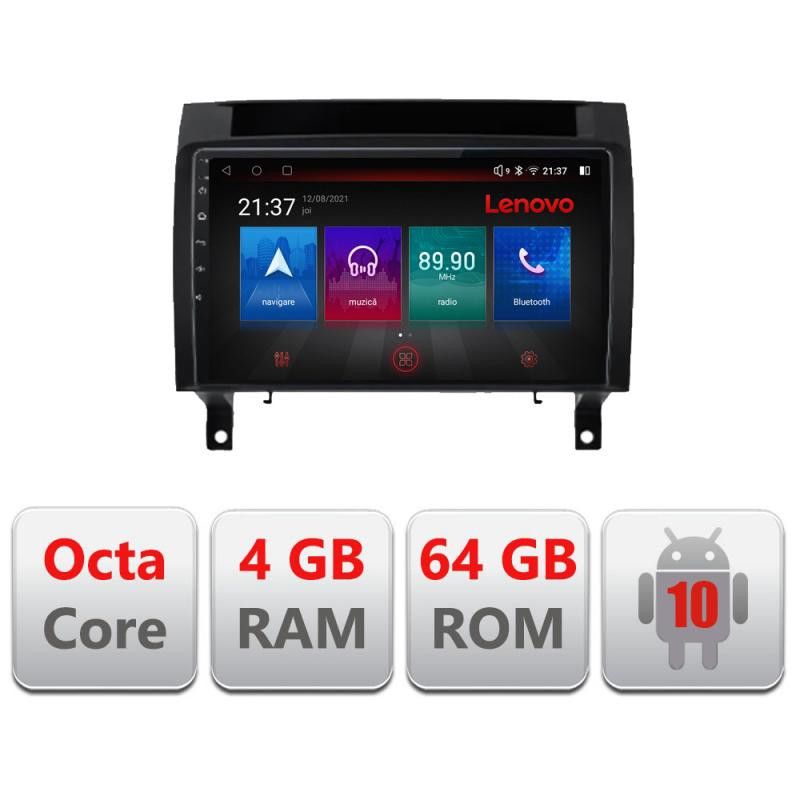 Navigatie Mercedes SLK 2004-2011 E-SLK Octa Core cu Android Radio Bluetooth Internet GPS WIFI DSP 4+64GB 4G