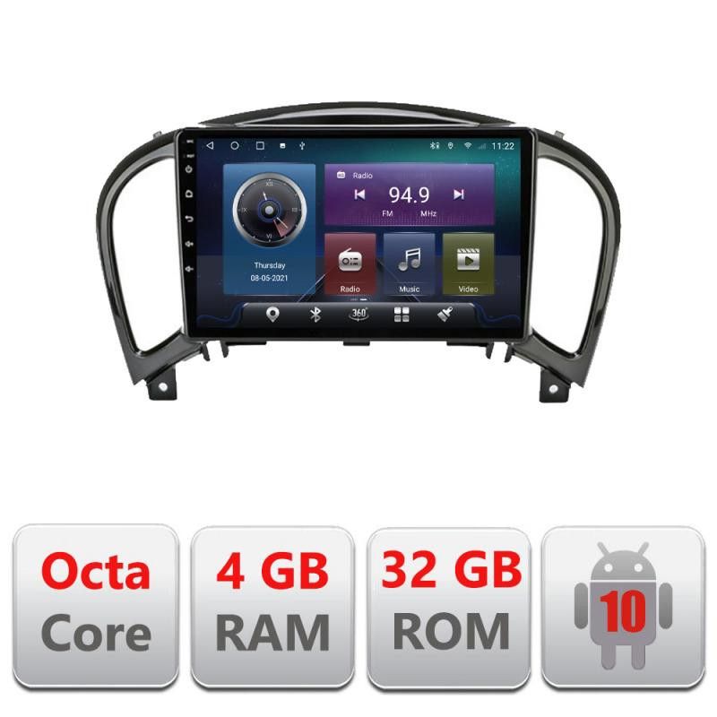 Navigatie Nissan Juke 2010-2015 C-JUKE Octa Core cu Android Radio Bluetooth Internet GPS WIFI 4+32GB