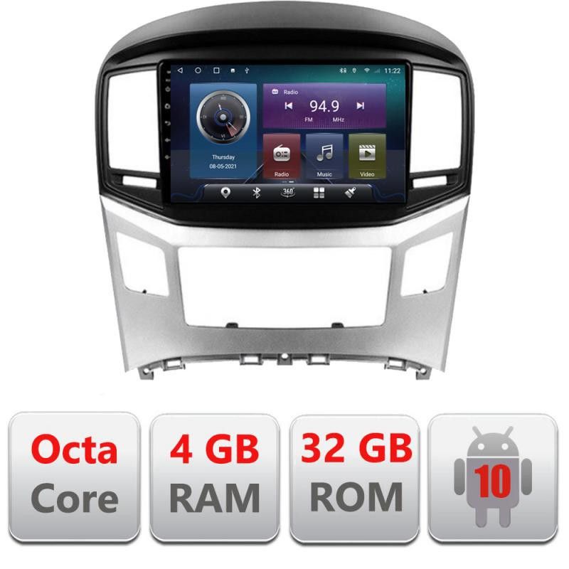 Navigatie HHyundai H1 Starex 2016- C-h1 Octa Core cu Android Radio Bluetooth Internet GPS WIFI 4+32GB