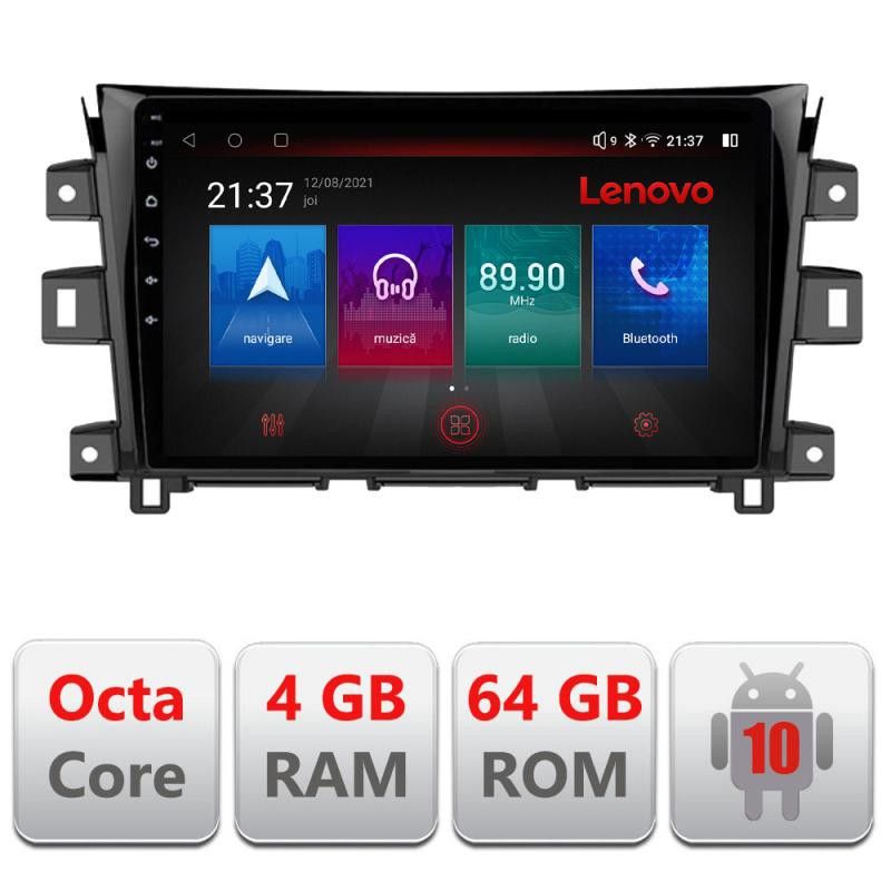 Navigatie Nissan Navara 2017- E-NAVARA17 Octa Core cu Android Radio Bluetooth Internet GPS WIFI DSP 4+64GB 4G