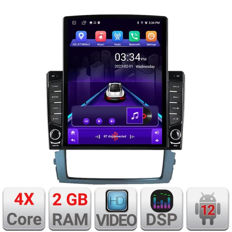 Navigatie Kia Sorento 2006-2009 Android radio gps internet quad core 2+32 ecran vertical 9.7