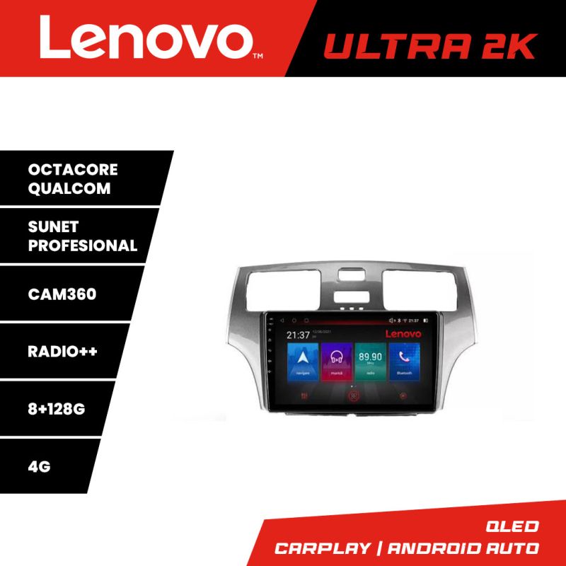 Navigatie Lexus ES intre anii 2001-2006 Octa Core Android Radio Bluetooth GPS WIFI/4G DSP 2K 8+128GB 360 Toslin