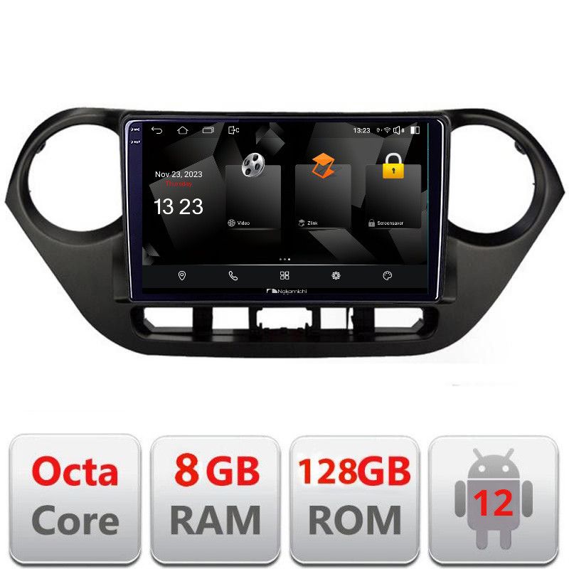 Navigatie HHyundai I10 2013-2019 5960Pro-HY38 Android Octa Core Qualcomm 2K Qled 8+128 DTS DSP 360 4G Optical