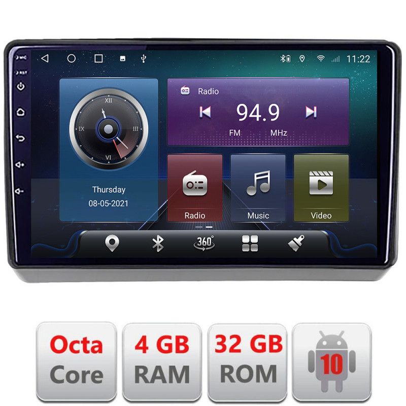 Navigatie Dodge Challenger 2015-2021 Android radio gps internet Octa core 4+32 KIT-dart+EDT-E409