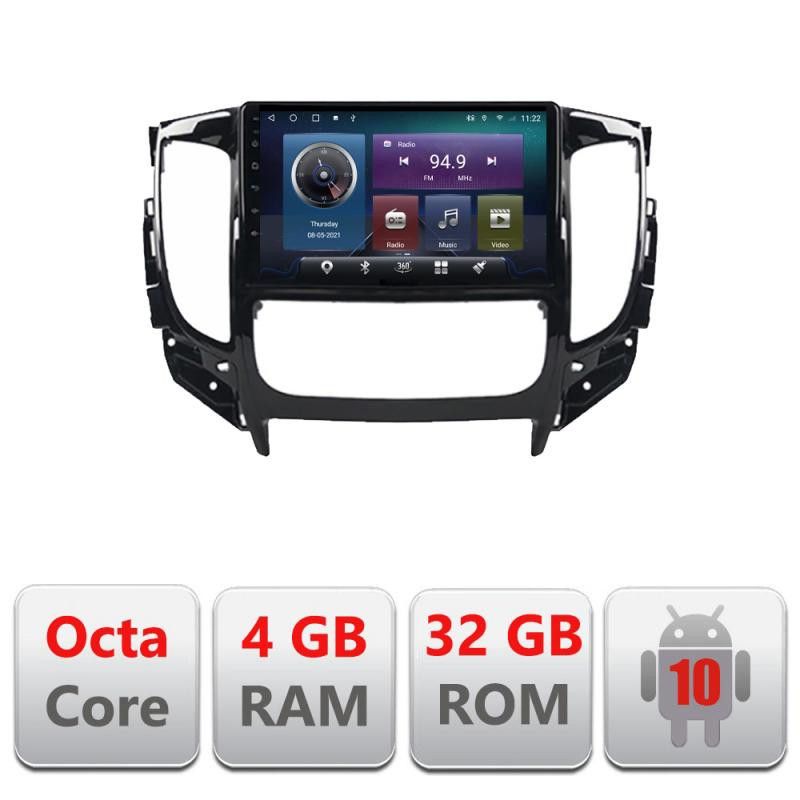 Navigatie Mitsubishi L200 2014-2020 C-1094 Octa Core cu Android Radio Bluetooth Internet GPS WIFI 4+32GB