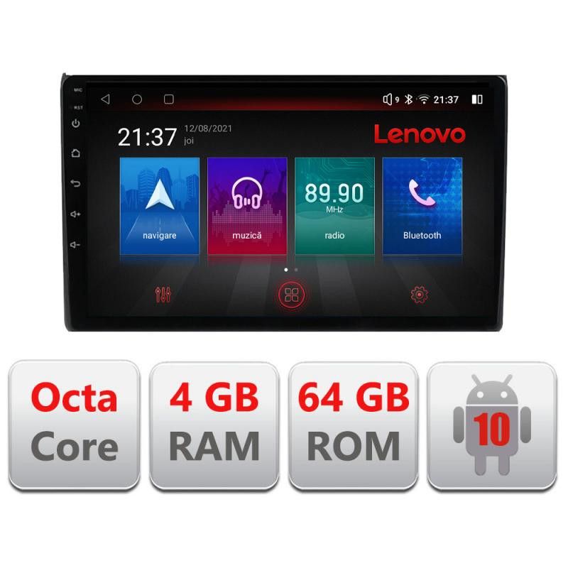 Navigatie Audi A4 B6 E-050 Octa Core cu Android Radio Bluetooth Internet GPS WIFI DSP 4+64GB 4G