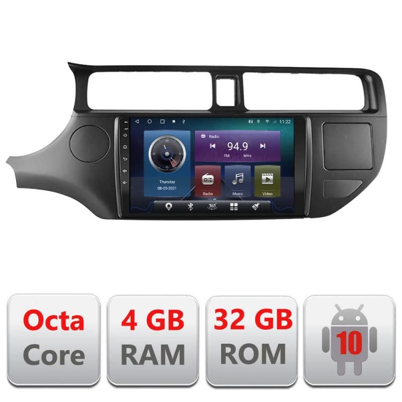 Navigatie Kia Rio 2012- C-204 Octa Core cu Android Radio Bluetooth Internet GPS WIFI 4+32GB