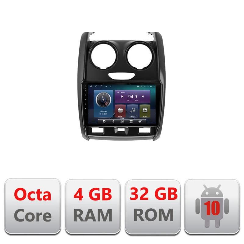 Navigatie Dacia Duster 2012-2019 C-157 Octa Core cu Android Radio Bluetooth Internet GPS WIFI 4+32GB