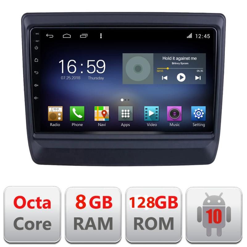 Navigatie Isuzu DMAX 2020- F-dmax20 Octa Core cu Android Radio Bluetooth Internet GPS WIFI DSP 8+128GB 4G