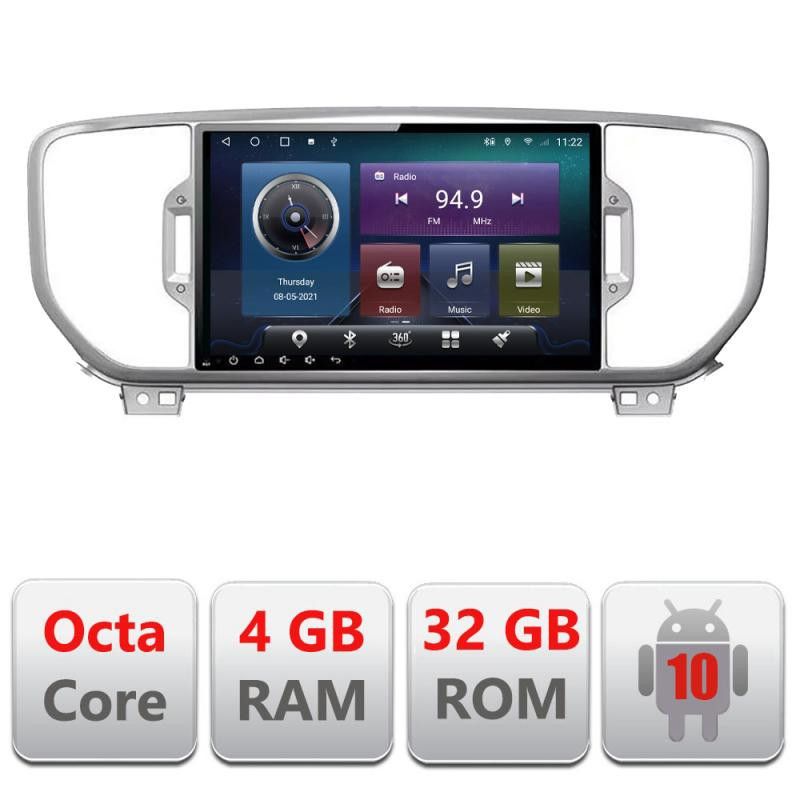 Navigatie Kia Sportage 2016 C-576 Octa Core cu Android Radio Bluetooth Internet GPS WIFI 4+32GB