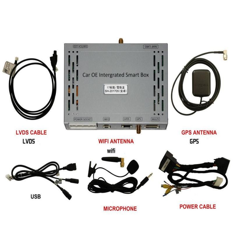 Modul Navigatie VW Seat Skoda 2014- MIB cu Android WiFi USB SD AL-MIB