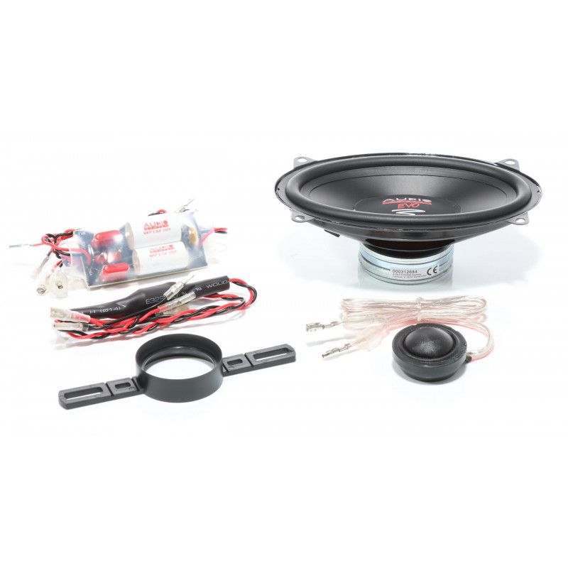 Difuzoare componente Audio System HX 406 SQ EM 95 watts 100x152 mm 4"x6" 3 ohm HIGH END