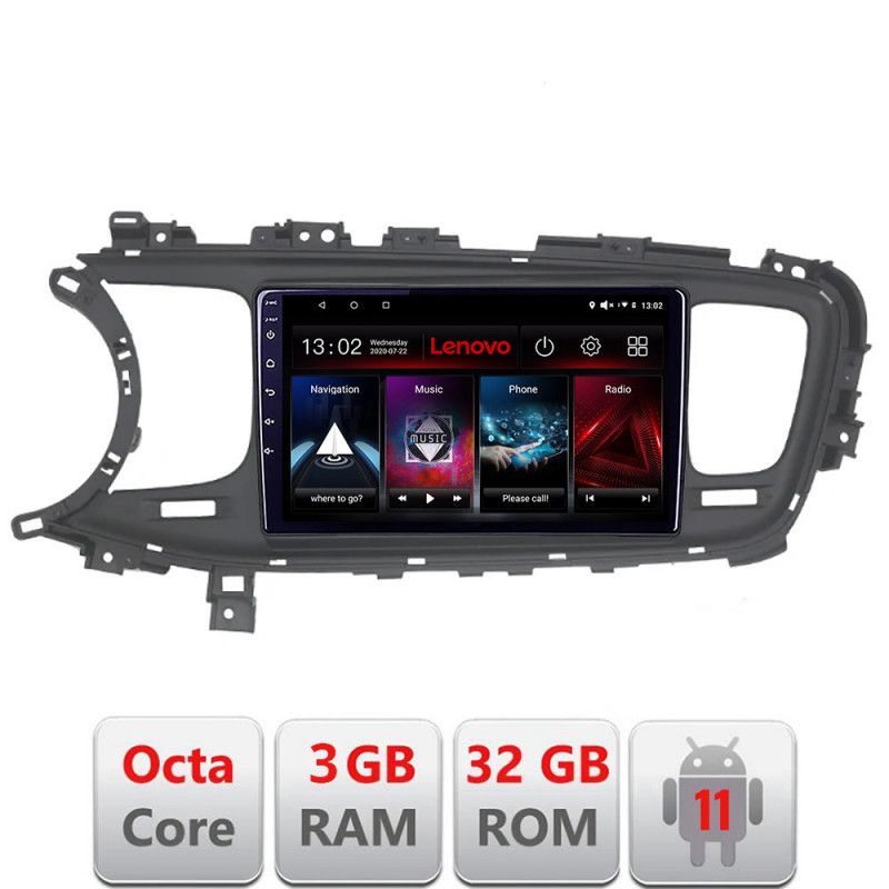 Navigatie Mitsubishi ASX 2017-2021 model facelift Android radio gps internet Octa Core 3+32 Kit-091-v2+EDT-E509 LENOVO LITE