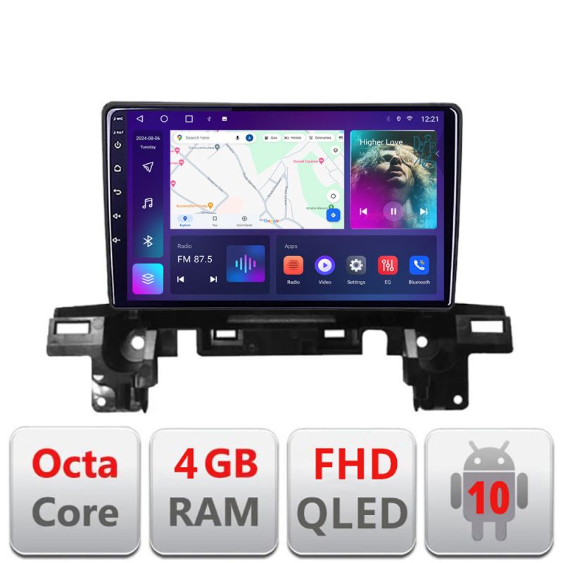 Navigatie Mazda CX5 2018-2020 B-cx5 Android Ecran QLED octa core 4+64 carplay android auto kit-cx5+EDT-E309V3