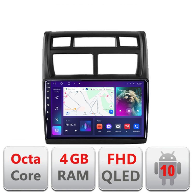 Navigatie Kia Sportage 2007-2013 B-023 Android Ecran QLED octa core 4+64 carplay android auto KIT-023+EDT-E309V3