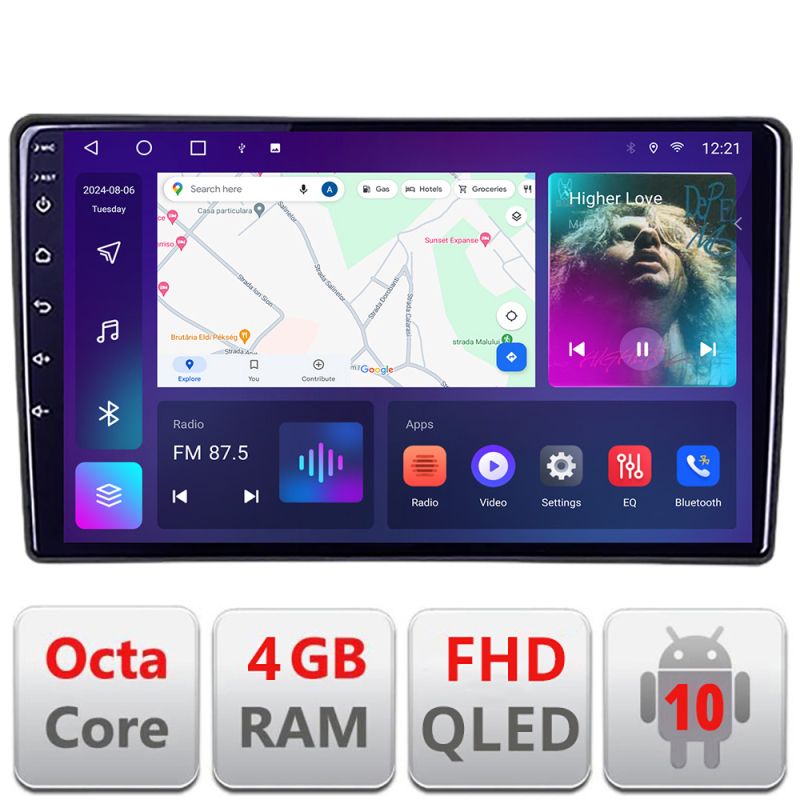 Navigatie VW Touareg 2002-2010 Android radio gps internet quad core 4+64 carplay android auto kit-touareg-old+EDT-E309v3