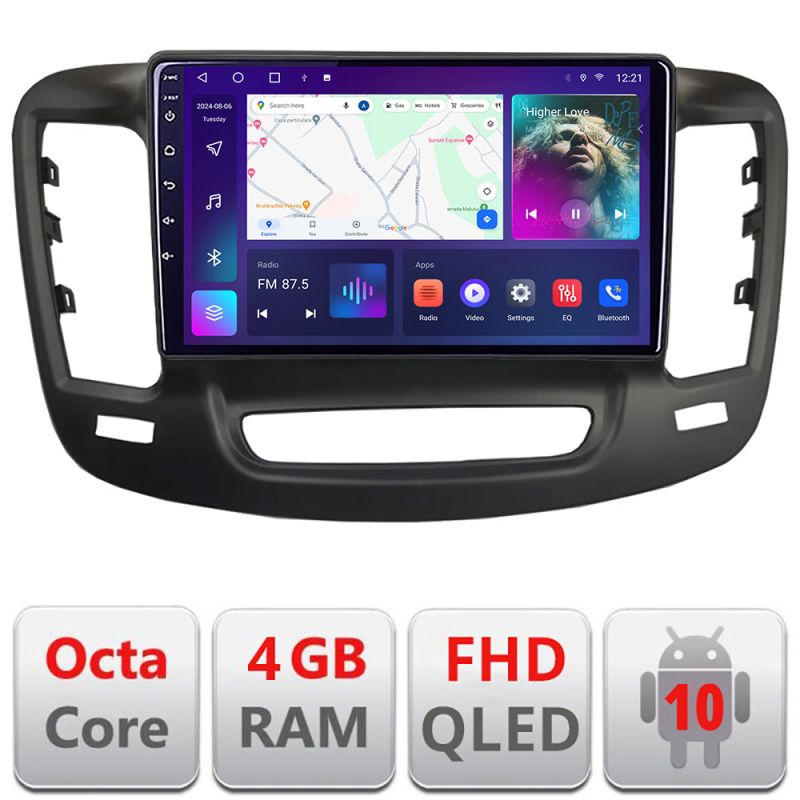 Navigatie Chrysler 200 2015-2019 Android radio gps internet quad core 4+64 carplay android auto Kit-200C+EDT-E309v3