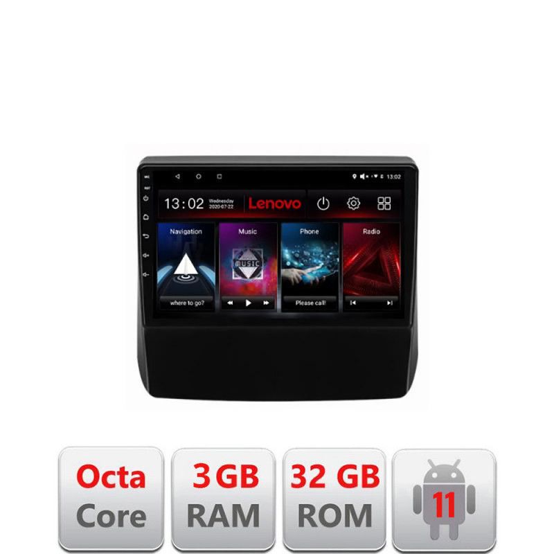 Navigatie Subaru Forester 2017-2020 Octa Core cu Android Radio Bluetooth Internet GPS WIFI DSP 3+32GB LENOVO LITE