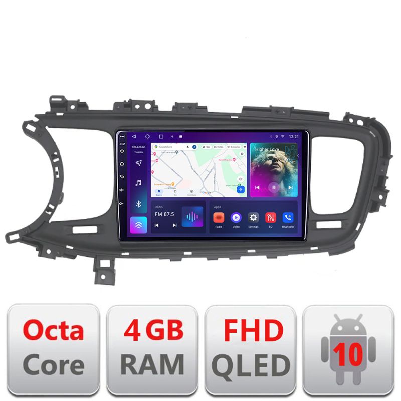 Navigatie Mitsubishi ASX 2017-2021 model facelift Android radio gps internet quad core 4+64 carplay android auto Kit-091-v2+EDT-E309v3