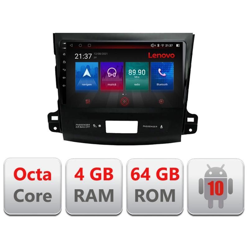 Navigatie Mitsubishi Outlander 2010 E-056 Octa Core cu Android Radio Bluetooth Internet GPS WIFI DSP 4+64GB 4G v1